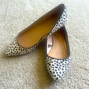 Calf-Hair Banana Republic Flats